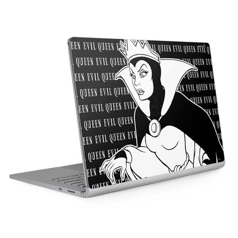 Disney Villains Evil Queen Black and White Surface Book 2 13.5in Skin